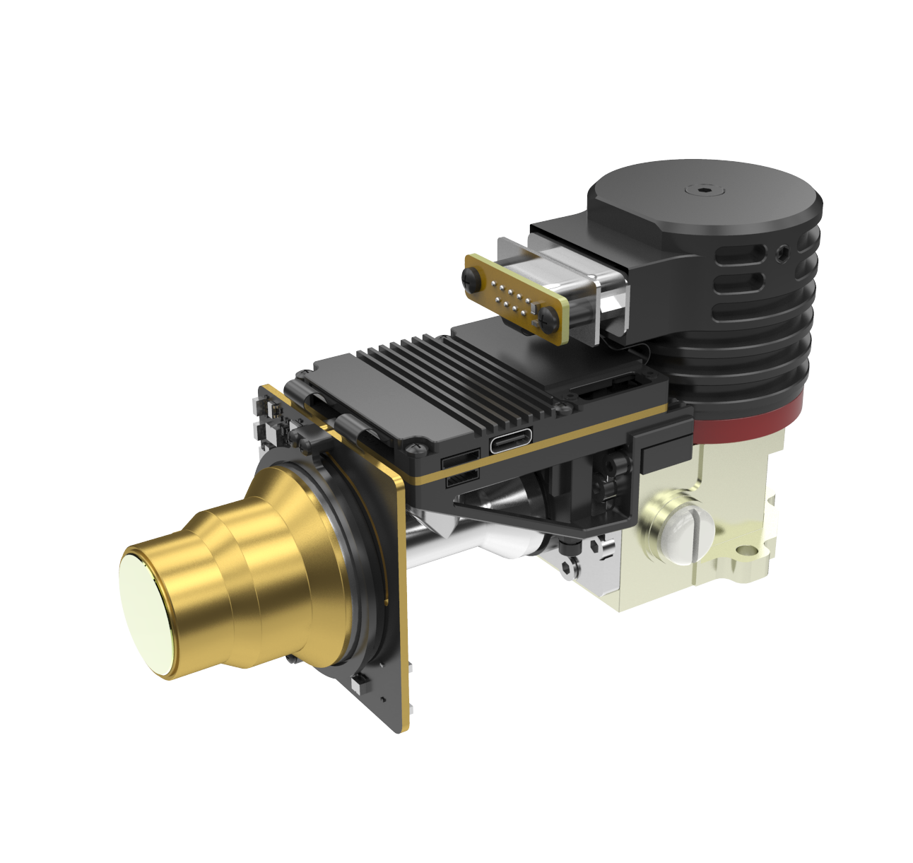 xh1210lc 1280x1024/10 мкм Охлаждаемый lwir модуль высокой четкости